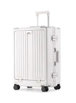 چمدان و ساک مسافرتی چمدان تک Premium Expandable Aluminum Frame ABS & PC Suitcase With USB charging port and C type and 5 wheel,20 Inch 