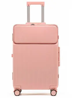 چمدان و ساک مسافرتی چمدان تک Premium Expandable Aluminum Frame ABS & PC Suitcase With USB Charging Port 28 Inch 