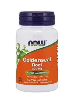 مکمل‌های تقویتی و تنظیمی گیاهی Goldenseal Root Herbal Supplement - 50 Veg Capsules
