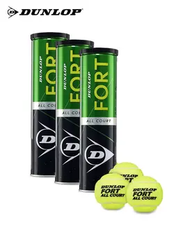 تنیس توپ تنیس Dunlop Fort All Court  Tennis Balls (Pack of 3 ) 