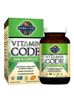 ویتامین و ساپلیمنت مکمل‌های گوارشی Vitamin Code Raw B Complex Supplement - 60 Vegatarian Capsules