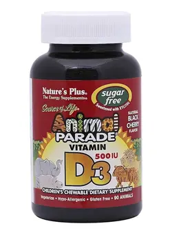 ویتامین و ساپلیمنت مکمل‌های گوارشی Animal Parade Sugar Free Vitamin D3