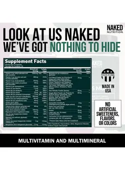 ویتامین و ساپلیمنت دمنوش و مکمل‌های گیاهی Men's Multi – Daily Multivitamin for Men – A, C, E, Selenium, Zinc, Fruit and Super Green Extracts and More to Boost Immune Support – Gluten-Free and Vegetarian Daily Vitamins – 60 Capsules