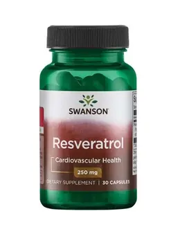 ویتامین‌های خوراکی مکمل‌های سلامت قلب Resveratrol Dietary Supplement - 30 Capsules