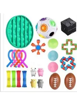 گجت، فیجت و سرگرمی پاپ ایت Push Pop Bubble Sensory Fidget Toys Set 