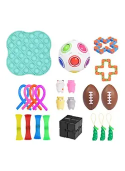 گجت، فیجت و سرگرمی پاپ ایت Push Pop Bubble Sensory Fidget Toys Set 