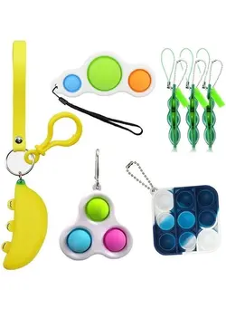 گجت، فیجت و سرگرمی پاپ ایت Push Pop Bubble Sensory Fidget Toys Set 