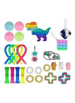 گجت، فیجت و سرگرمی پاپ ایت Push Pop Bubble Sensory Fidget Toys Set 