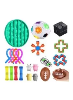 گجت، فیجت و سرگرمی پاپ ایت Push Pop Bubble Sensory Fidget Toys Set 