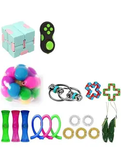 گجت، فیجت و سرگرمی پاپ ایت Push Pop Bubble Sensory Fidget Toys Set 