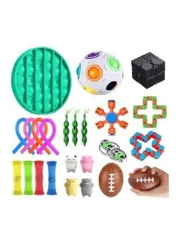 گجت، فیجت و سرگرمی پاپ ایت Push Pop Bubble Sensory Fidget Toys Set 