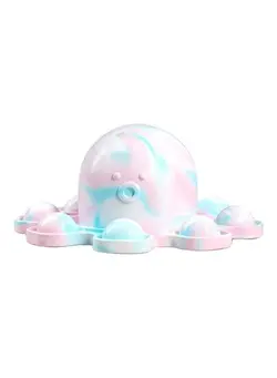 گجت، فیجت و سرگرمی اسپینر Silicone Double-Sided Flip Octopus Stress Relief Fidget Toy 