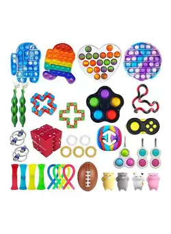گجت، فیجت و سرگرمی اسپینر Sensory Squeeze Toy Set 