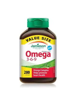 ویتامین و ساپلیمنت مکمل‌های گوارشی Omega 369 Softgels 280 Softgels Value Pack