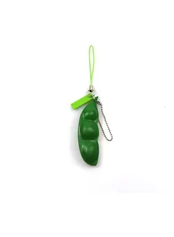 گجت، فیجت و سرگرمی پاپ ایت Squeeze-A-Bean Soybean Stress Relieving Keychain  Fidget Toys 