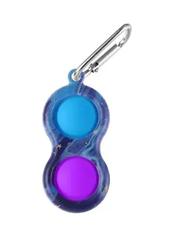 گجت، فیجت و سرگرمی پاپ ایت Fidget Simple Dimple Toy Keychain 