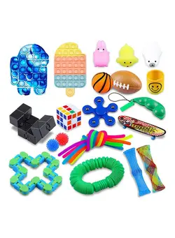 گجت، فیجت و سرگرمی پاپ ایت Pop Bubble Sensory Fidget Toy Set 