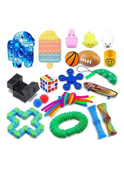 گجت، فیجت و سرگرمی پاپ ایت Pop Bubble Sensory Fidget Toy Set 