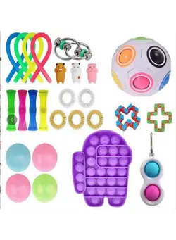 گجت، فیجت و سرگرمی پاپ ایت Pop Bubble Sensory Fidget Toy Set 