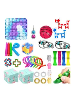 گجت، فیجت و سرگرمی پاپ ایت Pop Bubble Sensory Fidget Toy Set 