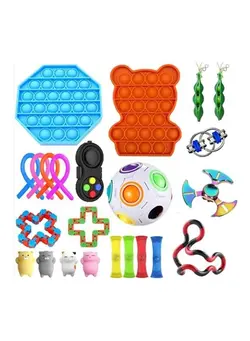 گجت، فیجت و سرگرمی پاپ ایت Pop Bubble Sensory Fidget Toy Set 