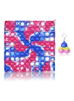 گجت، فیجت و سرگرمی پاپ ایت 2-Piece Push It Pop Bubbles Fidget Toy Set 