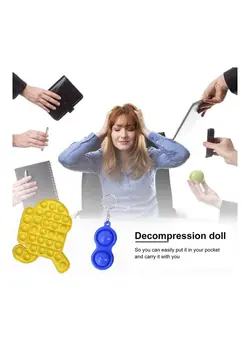 گجت، فیجت و سرگرمی پاپ ایت 2-Piece Pop It Fidget Toys Set 