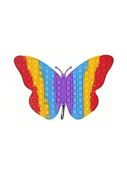 گجت، فیجت و سرگرمی پاپ ایت Butterfly Push It Pop Bubble Fidget Sensory Jumbo Toy 