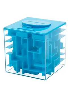 پازل سایر Money Maze Puzzle Box For Kids And Adults, Perfect Money Holder Maze Puzzle Gift Box (Blue) 
