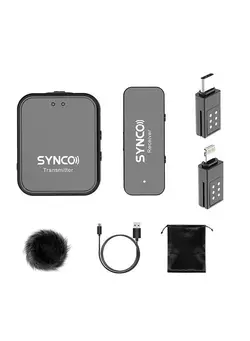 میکروفون سایر SYNCO G1TL 2.4G Wireless Microphone System Including