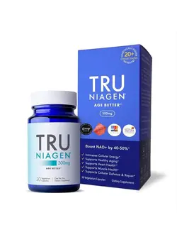 ویتامین و ساپلیمنت مکمل‌های گوارشی Patented Nicotinamide Riboside NAD+ Supplement. NR Supports Cellular Energy Metabolism & Repair, Vitality, Healthy Aging of Heart, Brain & Muscle - 30 Servings / 30 Capsules