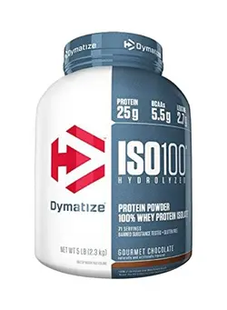 مکمل‌های ورزشی پروتئین ISO 100 Hydrolyzed Protein Powder Drink Mix - Gourmet Chocolate - 2.3 KG