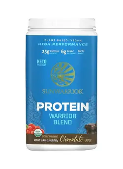 مکمل‌های ورزشی پروتئین Protein Warrior Blend Powder - Chocolate 1.65 lb (750 g)
