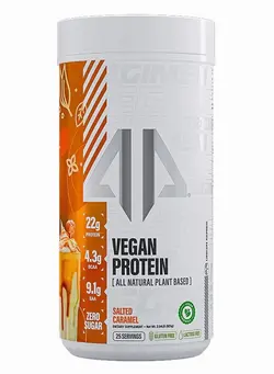 مکمل‌های ورزشی پروتئین AP SPORTS REGIMEN Vegan Protein All Natural Plant Based Salted Caramel 2.04lbs