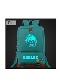 کیف، کوله‌پشتی و چتر ساک ورزشی Blue Nightlight Roblox Game Youth Schoolbag 