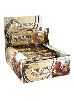 مکمل‌های ورزشی تنقلات و نوشیدنی‌های ورزشی 12-Piece Double Chocolate Chunk Protein Bar