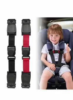 لوازم حمل آغوش SYOSI Universal Child Chest Harness Clip, Car Seat Safety Belt Clip Buckle, Anti-Slip Baby Guard Compatible with Seats, Strollers, High Chairs, Schoolbags, for 1.5-inch Width 