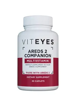 ویتامین و ساپلیمنت مکمل‌های گوارشی Classic Areds 2 Companion Multivitamin Supplement Comprehensive Multivitamin Formula For Areds 2 Users 30 Capsules Companion Caplet