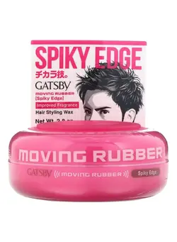 لوازم و مواد فرم‌دهی مو کرم و واکس Moving Rubber Spiky Edge Hair Styling Wax 2.8ounce 