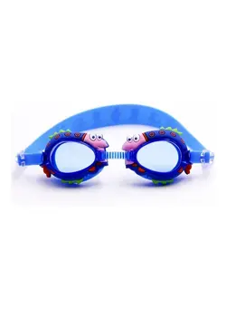 شنا مایو Shark Pattern Anti-Fog Silicone Swimming Goggles 16 x 4 x 8cm 