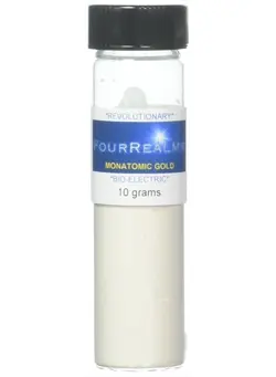 ویتامین و ساپلیمنت مکمل‌های گوارشی Monatomic Gold - White Powder Gold - 10 Grams - ORMUS - Orme