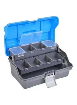 ماهیگیری کیف و کاور ماهیگیری 3-Layer Fishing Tackle Box 32x29centimeter 