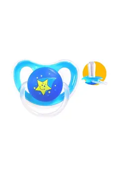 تغذیه و نگهداری کودک پستانک Japlo  Premium Star Olive Pacifier with Cover Silicone Puting for 3m+ Baby
