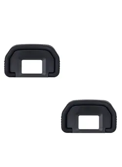 لوازم جانبی فیلم‌برداری و عکاسی اکسسوری حرفه‌ای 2 Pack JJC Eyecup Eyepiece Eye Cup for Canon EOS 80D 90D 70D 60D 77D 6D 6D Mark II 5D 5D Mark II 50D 40D 30D 20D 20Da 10D 60Da A2 A2E D30 D60 Camera,Replaces Canon EB Eyecup Eyepiece 