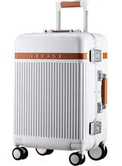 چمدان و ساک مسافرتی چمدان تک Aluminum Carry On 20 Inch Suitcase Hardside Spinner Luggage 