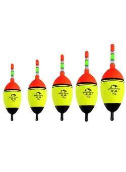 ماهیگیری شناور و وزنه 5-Piece Various Shape Luminous Fishing Float 