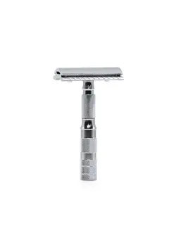 مردانه تیغ و ماشین اصلاح بدن Merkur Razor Travel razor with 1 blade , 2.61x0.44x2.89 Inch (Pack of 1) 