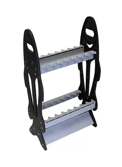 ماهیگیری تجهیزات ماهیگیری Vertical Floor Rod Storage Rack 