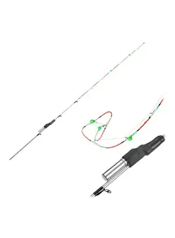 ماهیگیری تجهیزات ماهیگیری Titanium Alloy Raft Boat Rod Tip Fishing Pole 58centimeter 