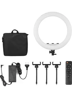 نورپردازی و استودیو سایر LED Dimmable Ring Light White 